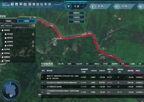 助力沉大项目早落地，湖南率先实现节地分析智能化 