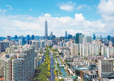 深圳：向地平线下延长！“镜像城视妆来了！