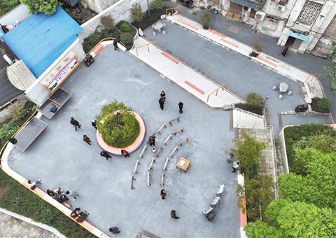 方寸之间，装下城市温情&nbsp;&nbsp;沉庆城市微型公园让市民转角赶上“幼确幸”